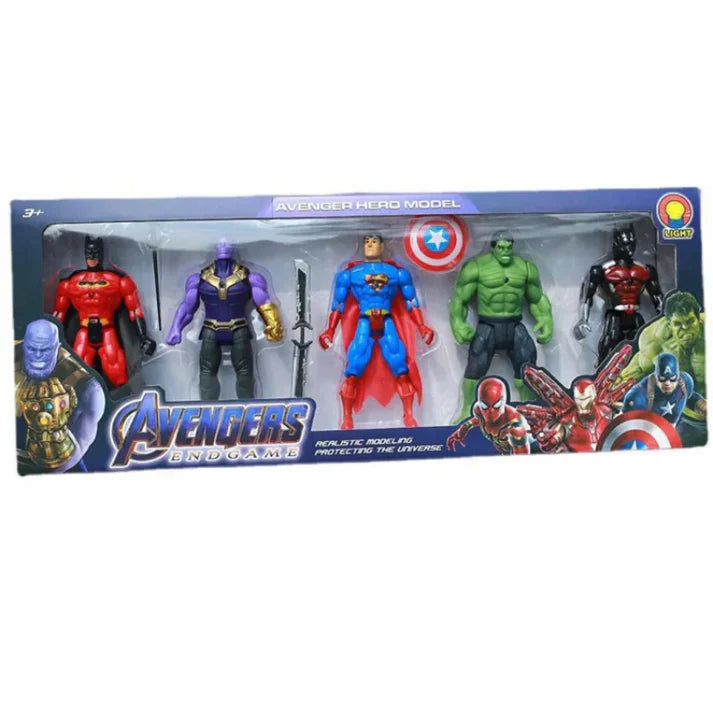 Avengers End Game Hero Models Set